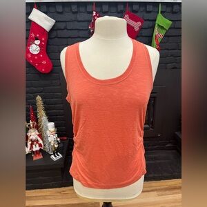 Athleta Shirt Womens Vesta‎ Tank Top orange coral
